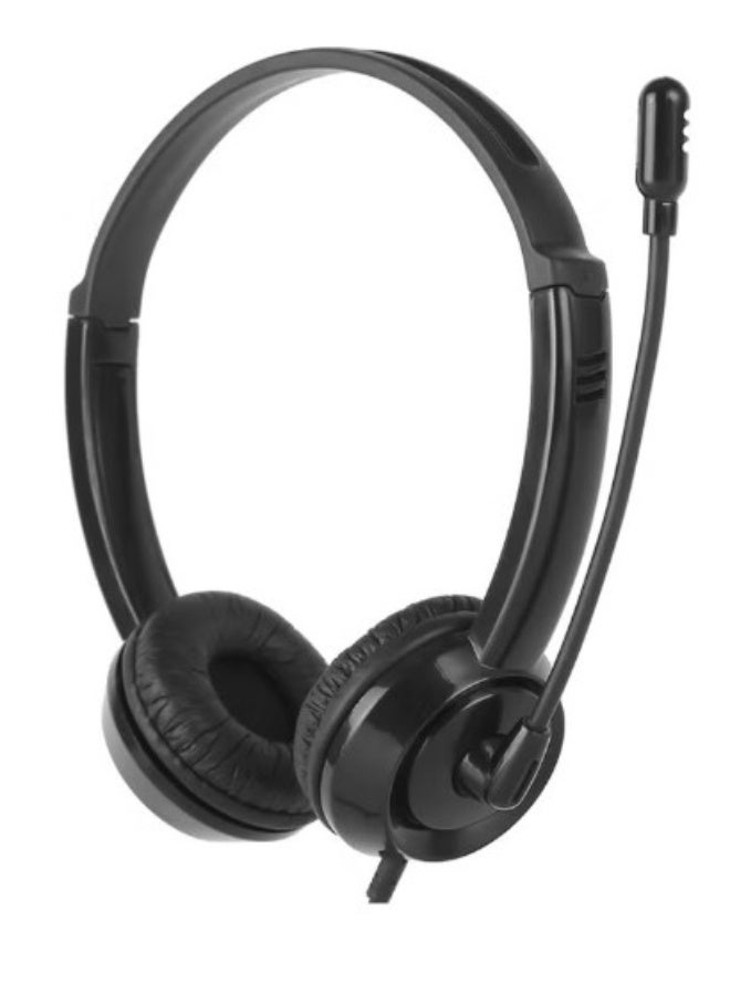 Terabyte Stereo Headphone Black - Image 1